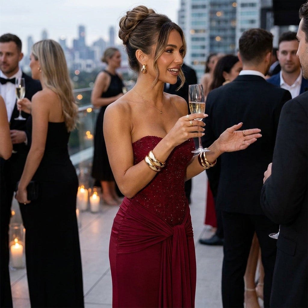Auria Twist Gown - Image 3