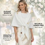 Elegant Occasion Shawl-Cape - Image 3