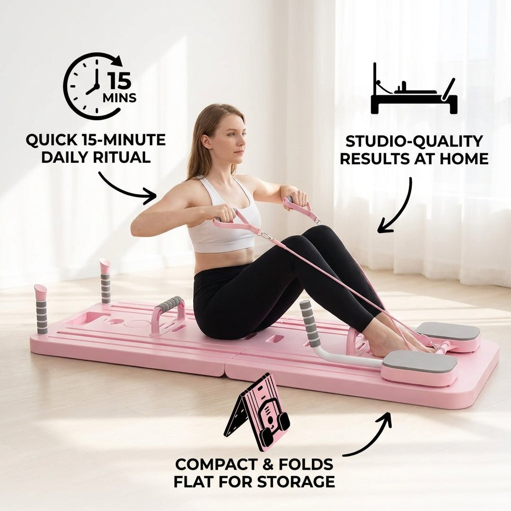 Astreya Home Pilates Reformer - Image 4