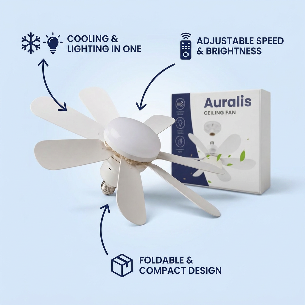 Auralis Smart Ceiling Fan - Image 4