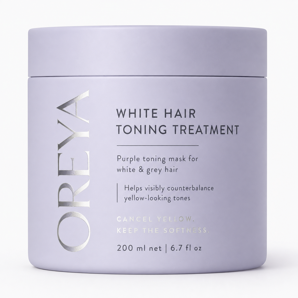 Oreya White Hair Toning Treatment purple toning mask 200 ml