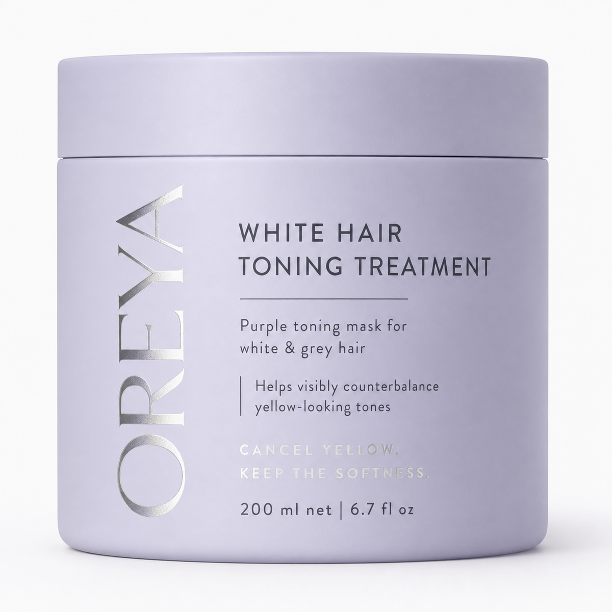 Oreya White Hair Toning Treatment purple toning mask 200 ml