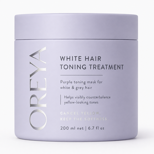 Oreya White Hair Toning Treatment purple toning mask 200 ml